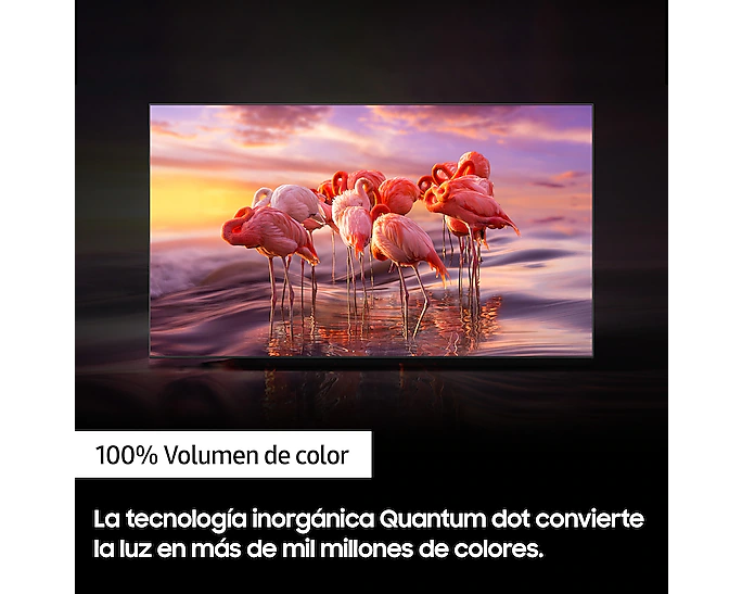 Samsung TV QLED 4K 2022 55Q64B con 100% volumen de color